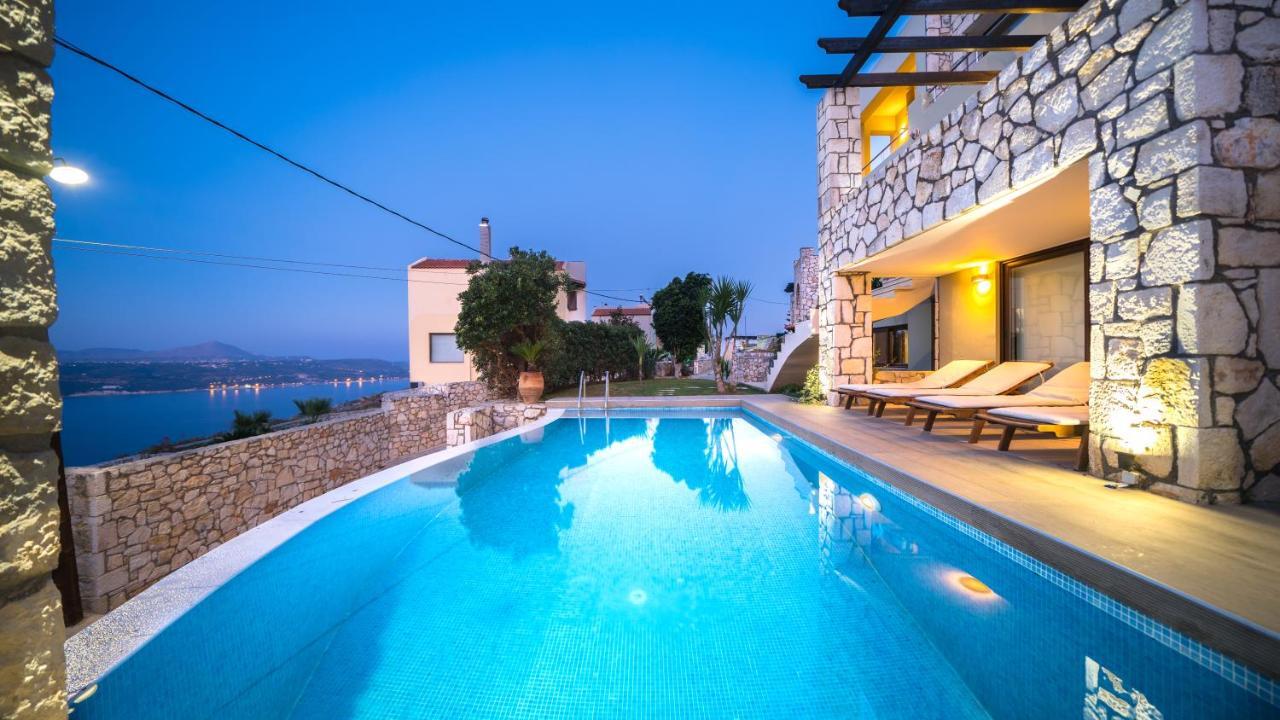 Villa Majestic Crete Heated Pool And Sauna Megala Chorafia Eksteriør bilde