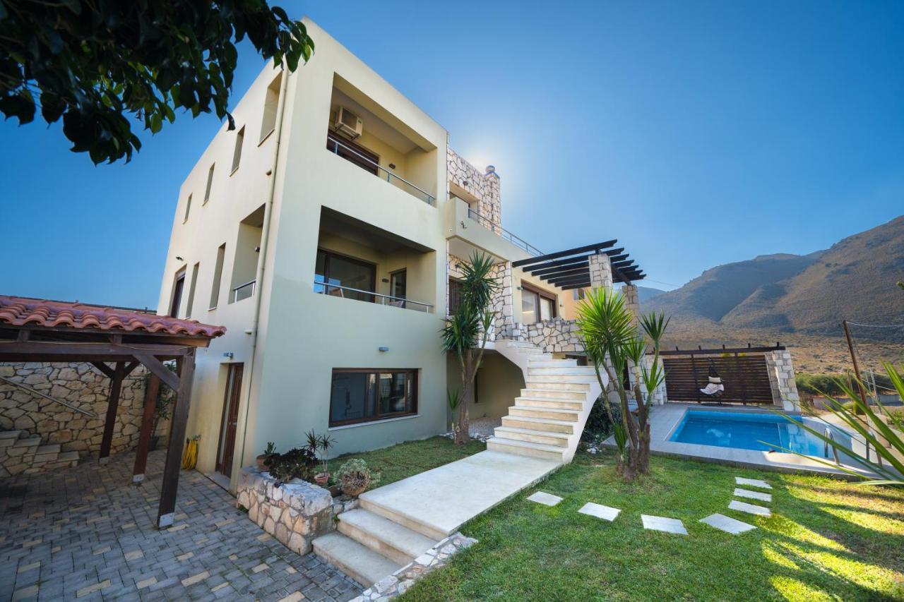 Villa Majestic Crete Heated Pool And Sauna Megala Chorafia Eksteriør bilde