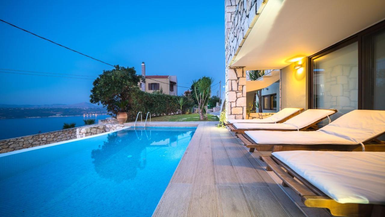 Villa Majestic Crete Heated Pool And Sauna Megala Chorafia Eksteriør bilde