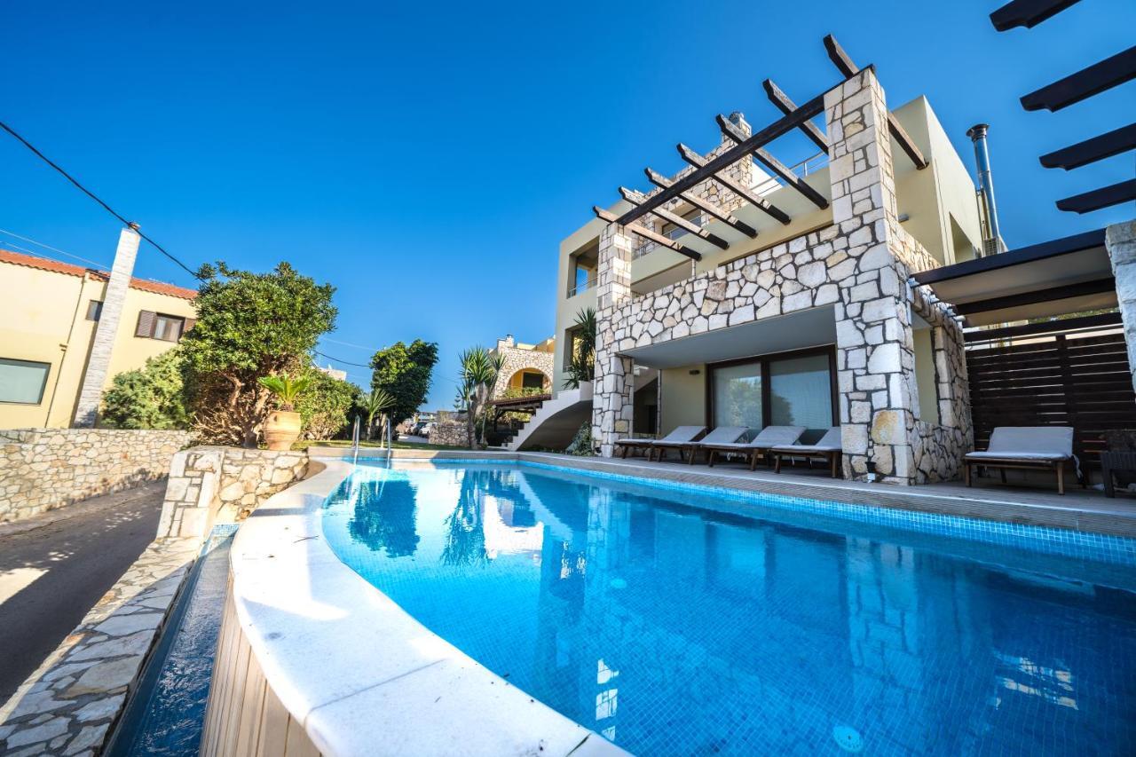 Villa Majestic Crete Heated Pool And Sauna Megala Chorafia Eksteriør bilde