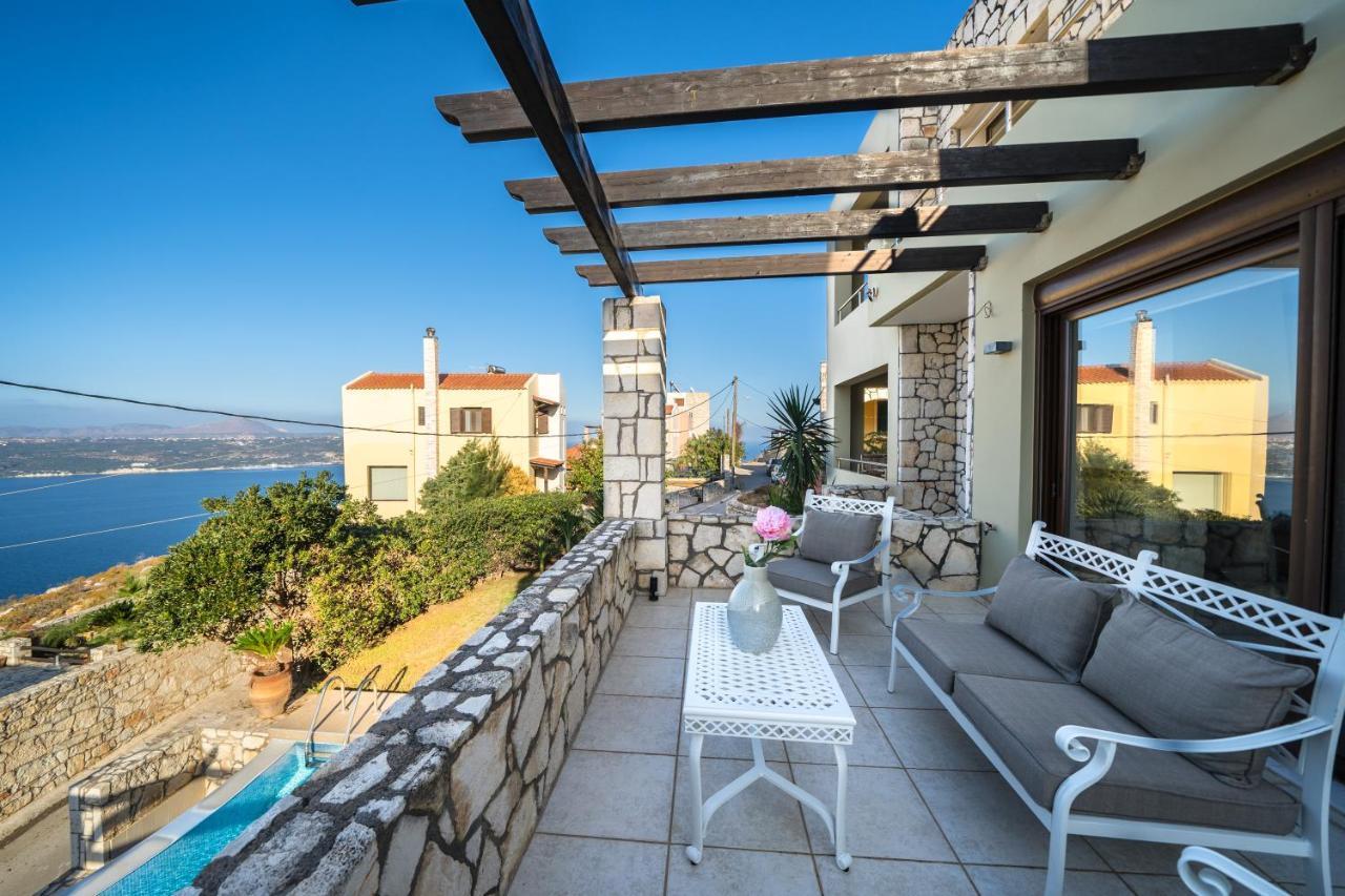Villa Majestic Crete Heated Pool And Sauna Megala Chorafia Eksteriør bilde